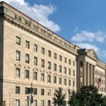 The Herbert C. Hoover Building, headquarters of the US Department of Commerce in Washington D.C., from which Secretary Howard Lutnick issued the export control directive ordering Anthropic to disable Fable 5 and Mythos 5 globally on June 12, 2026.